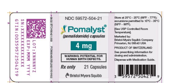 POMALYST® 4mg 21 caps